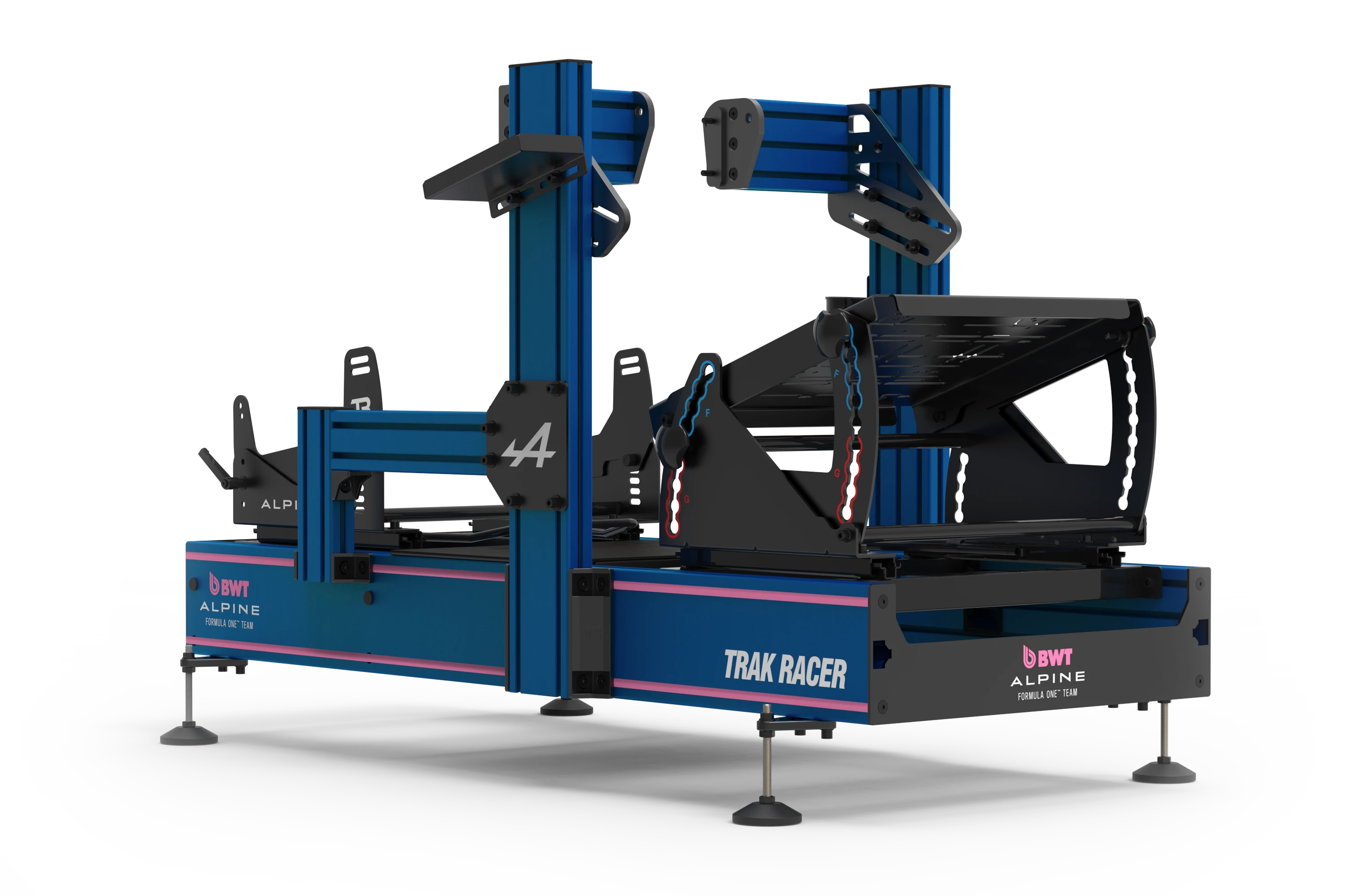 Trak Racer BWT Alpine Formula One Team TRA Hybrid Racing Simulator Trak Racer BWT Alpine Formula One Team TRA Hybrid Racing Simulator by Trak Racer - Rigs