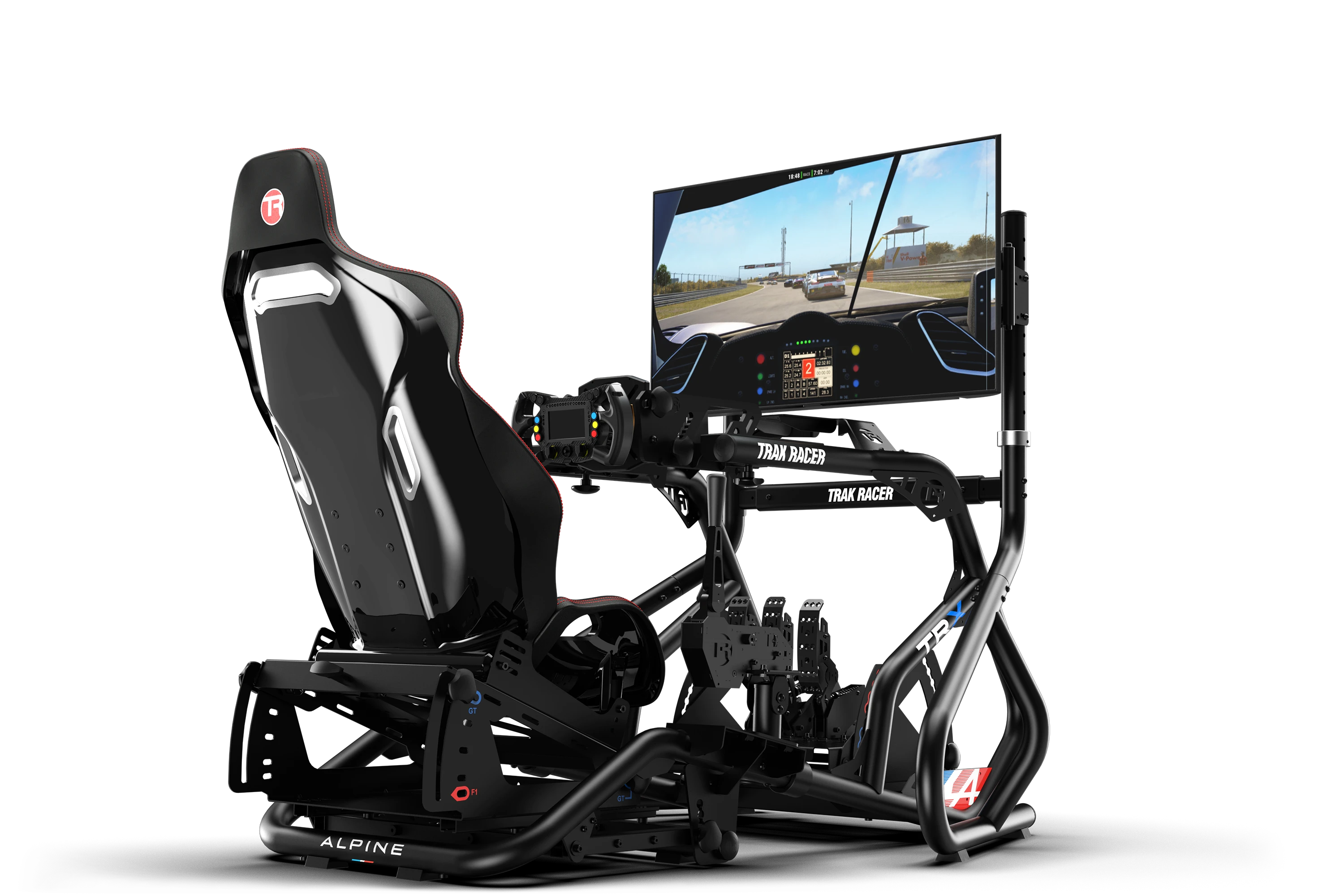Trak Racer Large Freestanding Single Monitor Stand