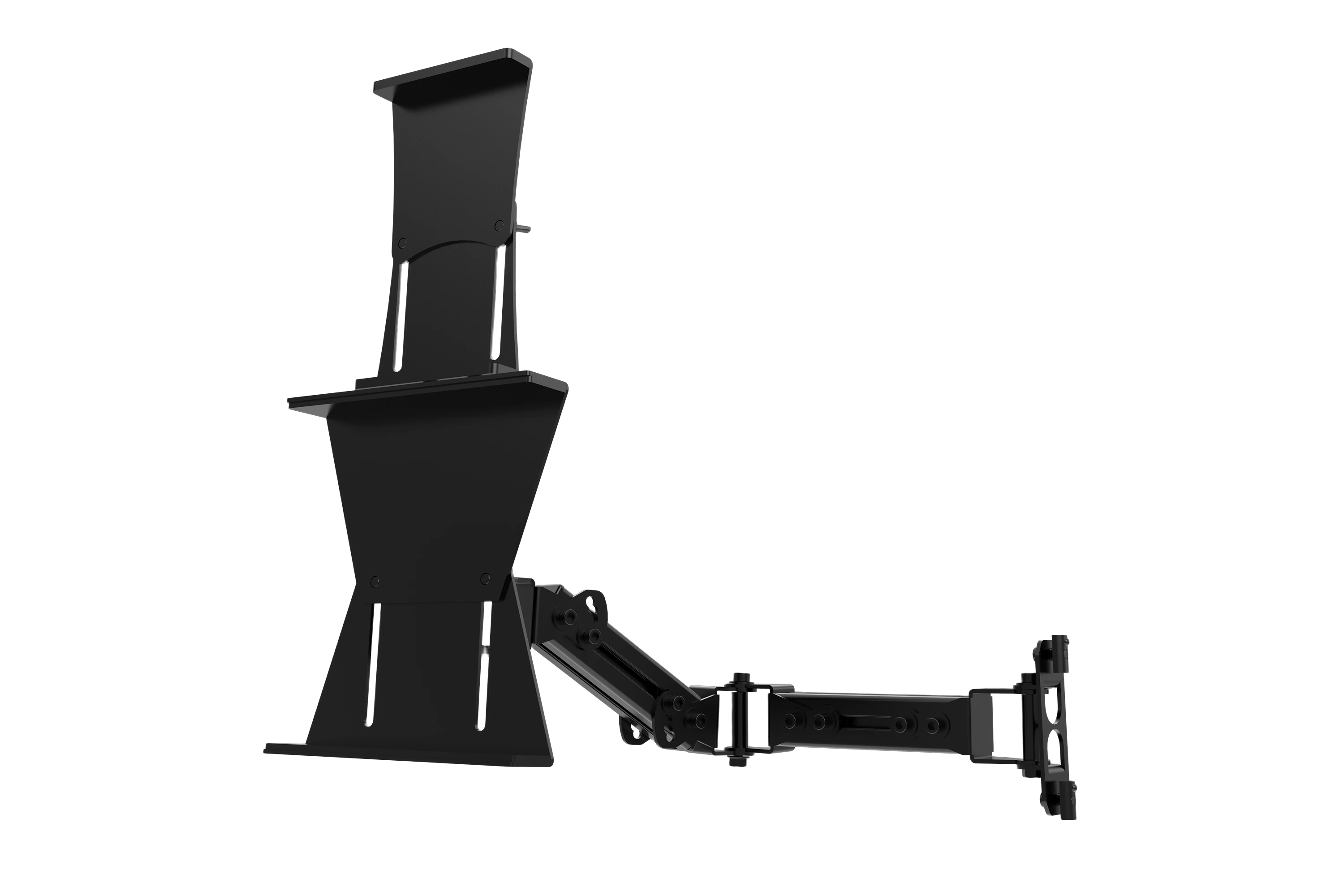 Tablet and Button Box Holder Upgrade Kit v3- Black  by Trak Racer - Accessories