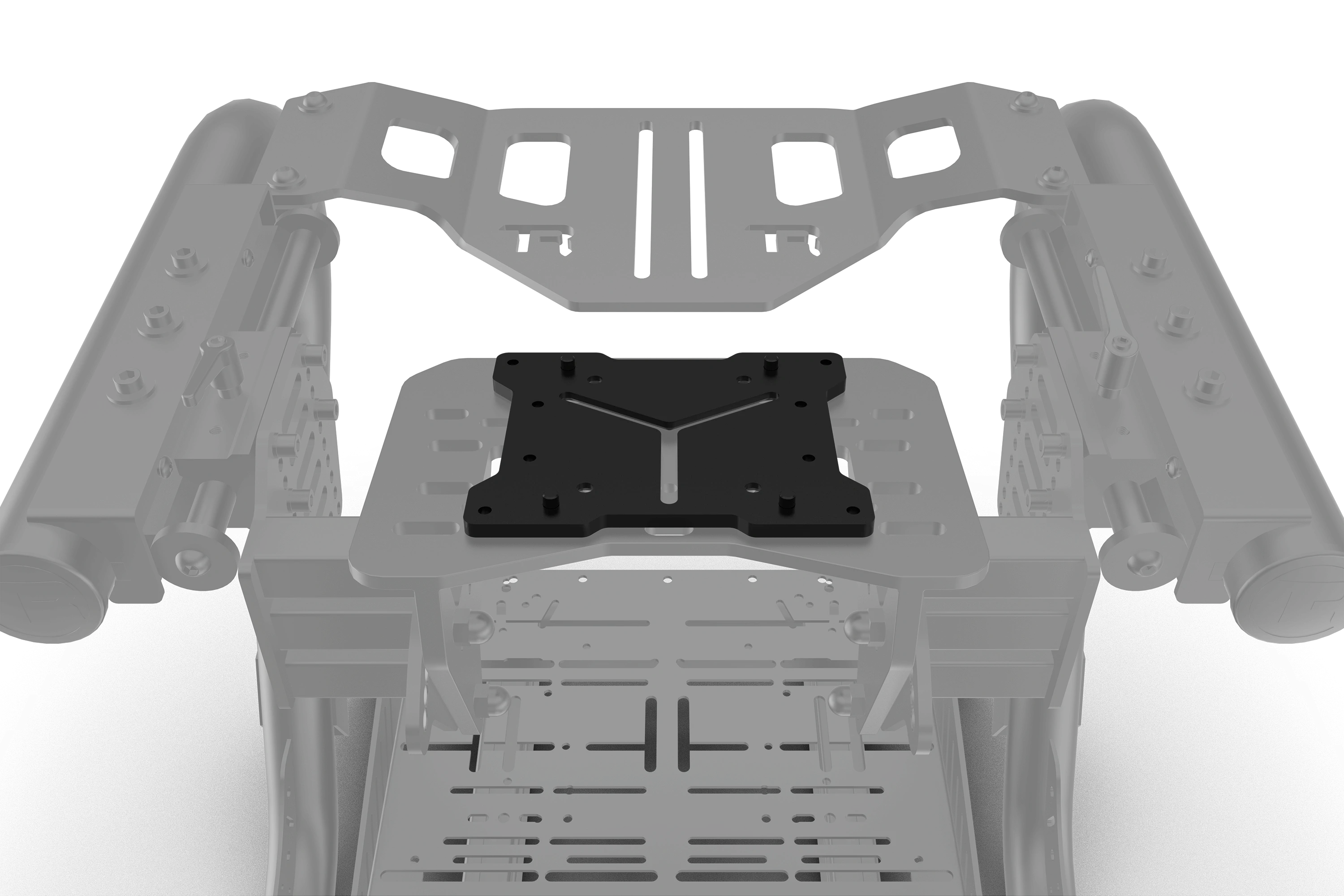 Trak Racer Wheel Plate Adapter Asetek by Trak Racer - Accessories
