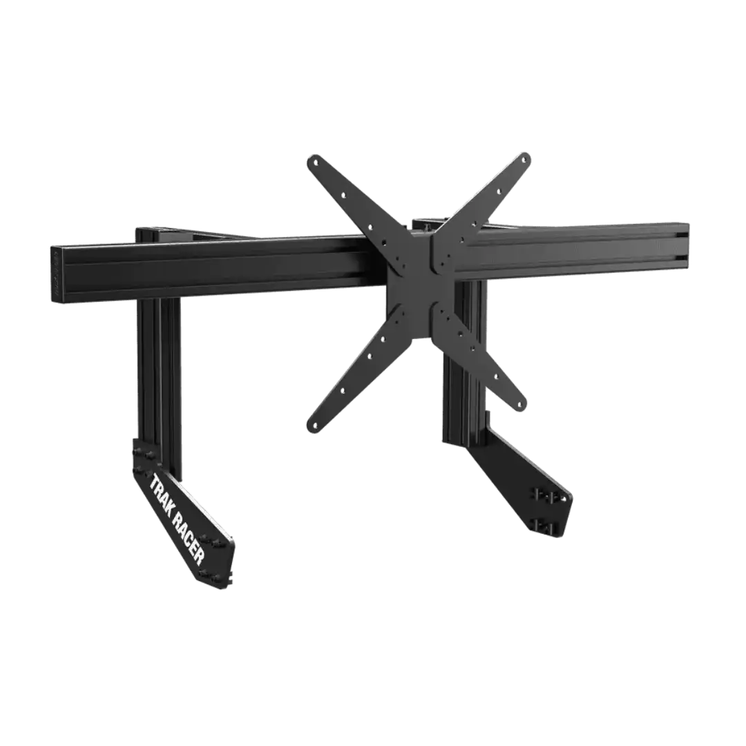 Cockpit-Mounted Single Monitor Stand - up to 80" Display