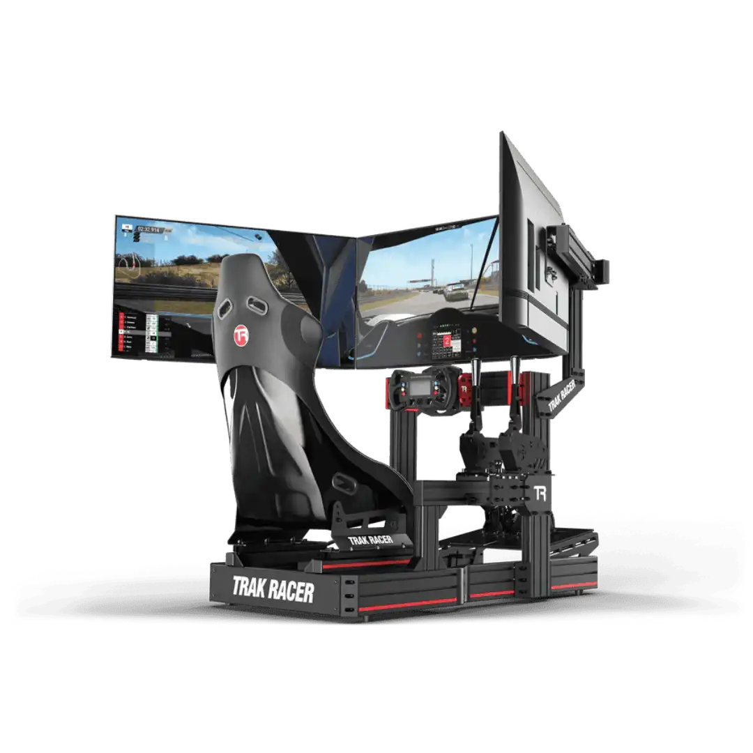 Cockpit-Mounted Triple Monitor Mount - 22" to 32" Displays by Trak Racer