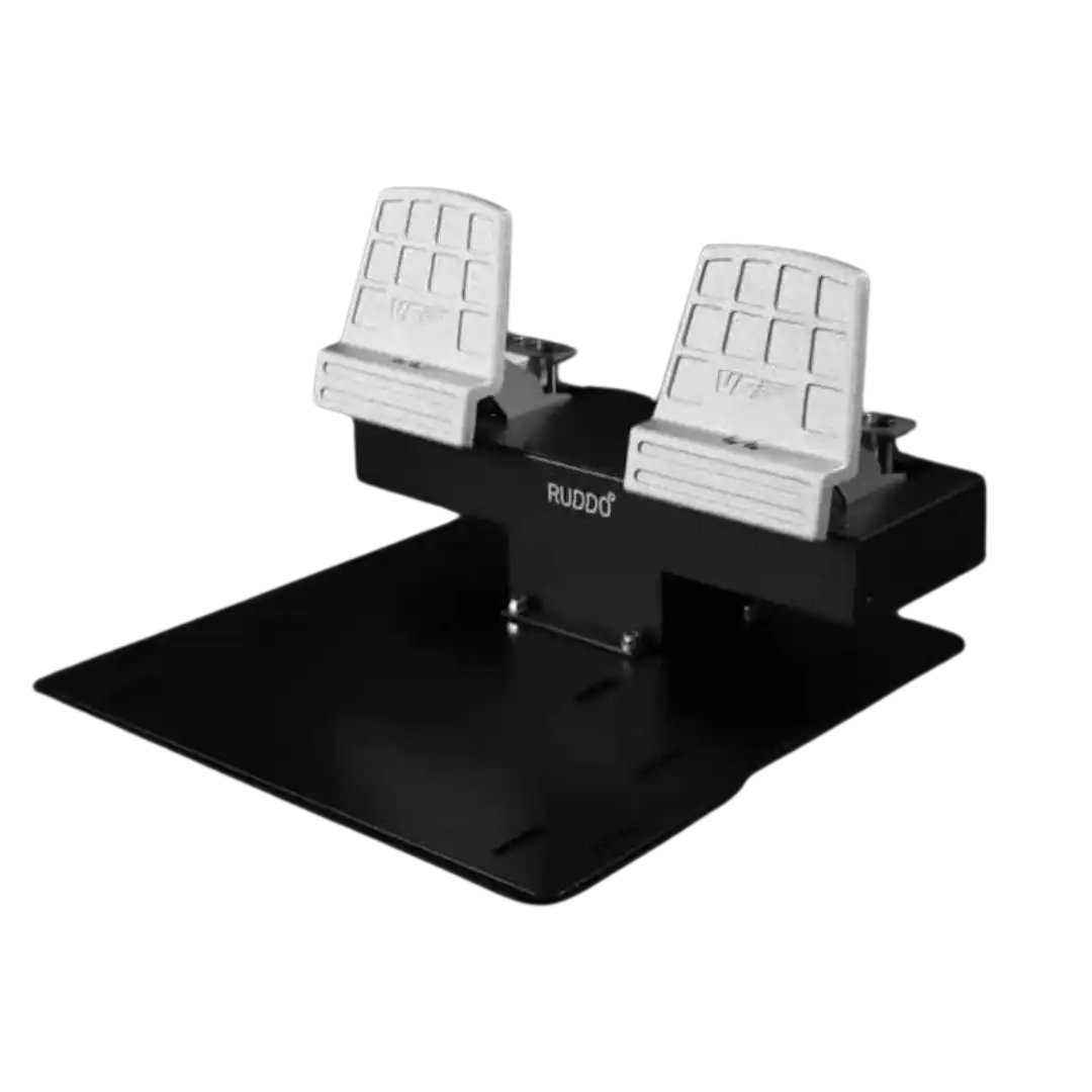 FLIGHT SIM RUDDER PEDALS – RUDDO+ FLIGHT SIM RUDDER PEDALS – RUDDO+ by Virtual Fly - Rudder Pedals
