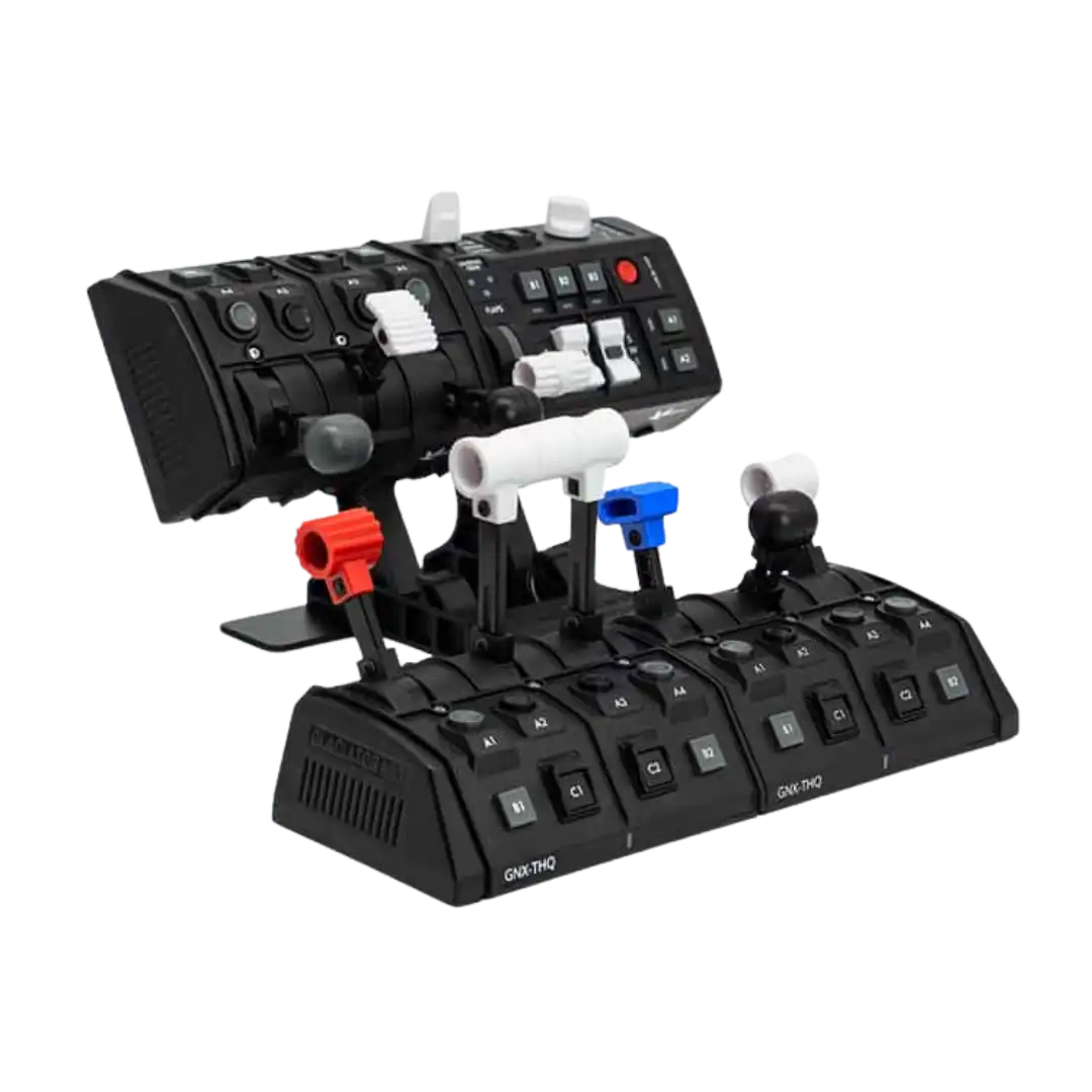 GNX Dual THQ + THQ-V + SEM-V Combo GNX Dual THQ + THQ-V + SEM-V Combo by VKB Sim Europe - Throttle