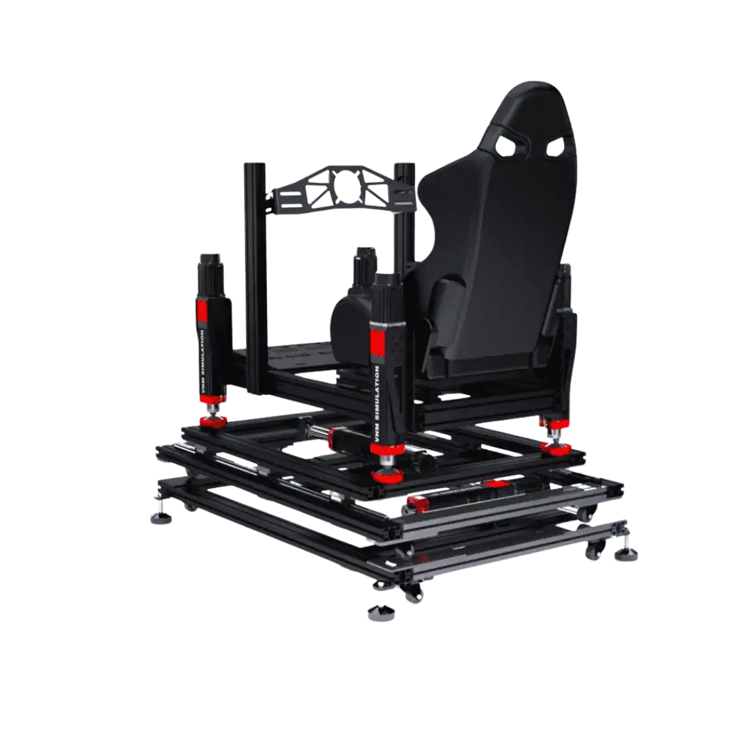 Motion System 3DOF 4 Actuator 150 with Surge/TL 150 by VNM Simulation - Motion-Hardware