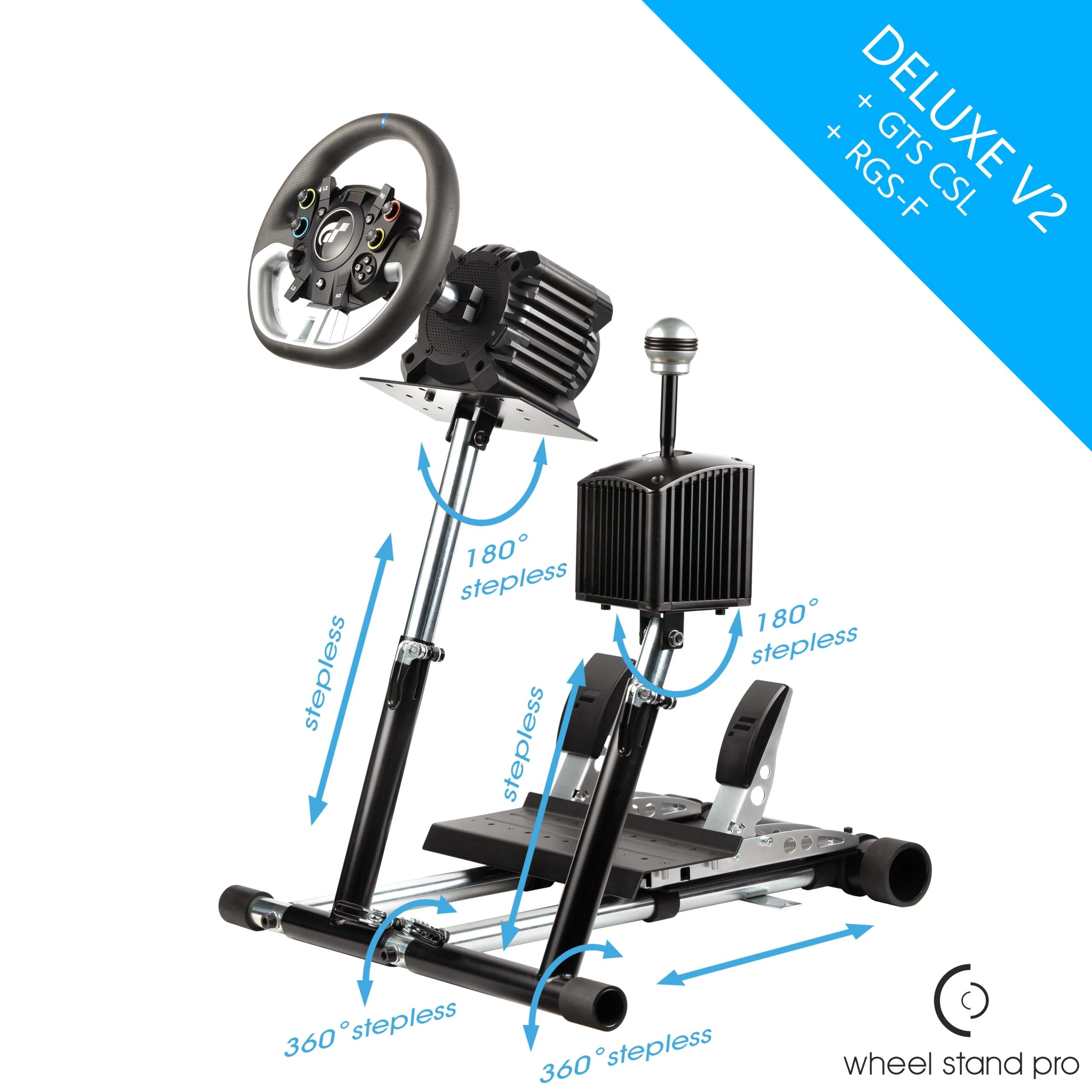Wheel Stand Pro CSL Elite + RGS-F + GTS Deluxe V2