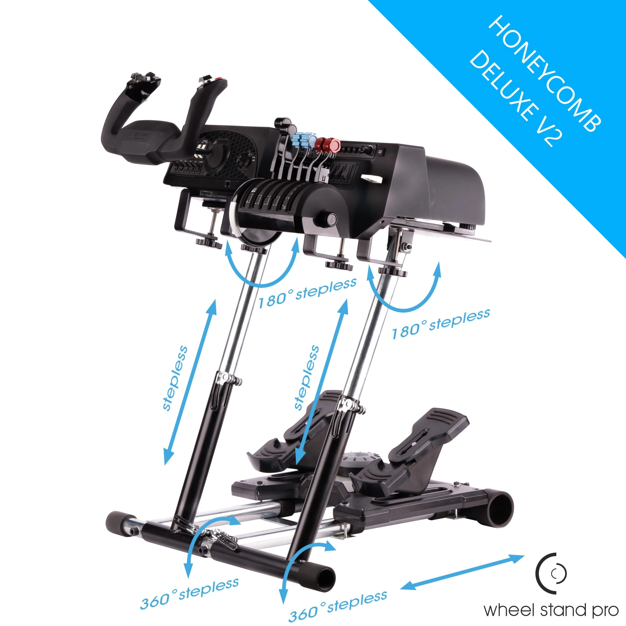 Wheel Stand Pro for Honeycomb Yoke and Throttle