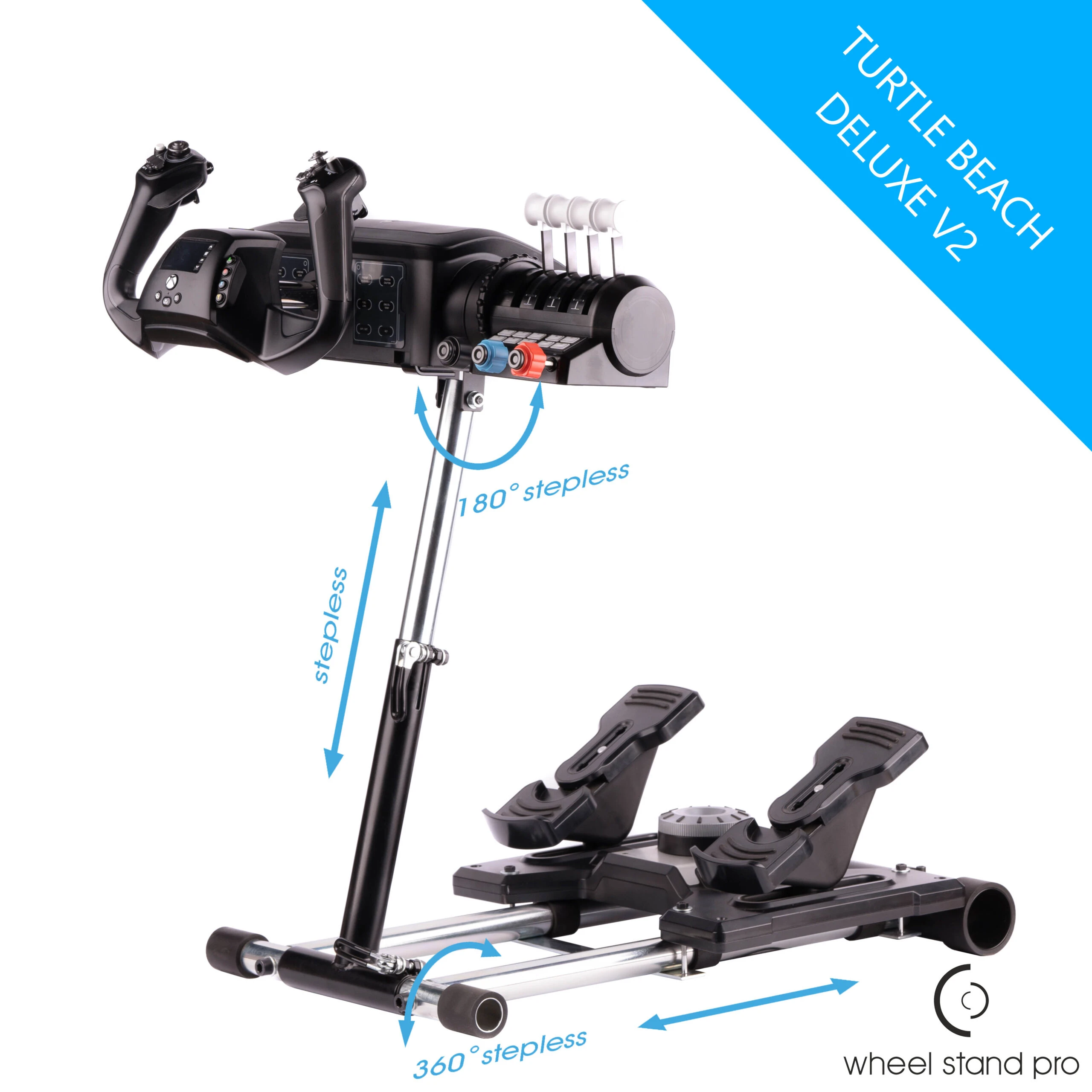 Wheel Stand Pro for Turtle Beach VelocityOne Flight by Wheel Stand Pro - Rigs