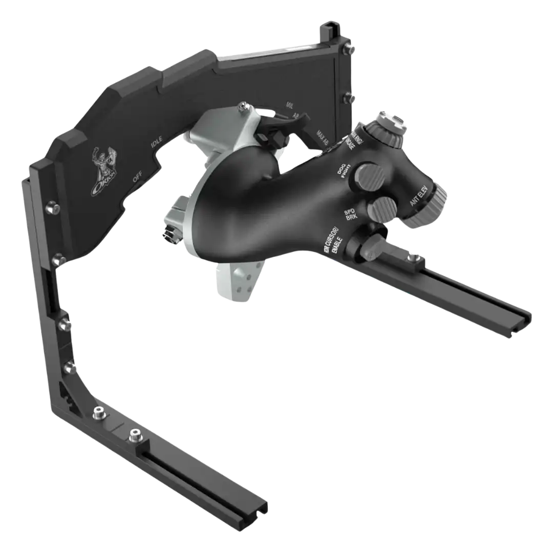 F-16EX Viper Metal Throttle Grip F-16EX Viper Metal Throttle Grip by WinWingSim - Throttle